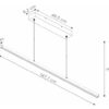 LED závesné svietidlo SIGMA – Obrázok 3