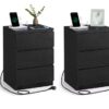 Sada nočných stolíkov 2ks CHAIR – Obrázok 3