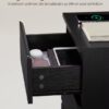 Sada nočných stolíkov 2ks CHAIR – Obrázok 6