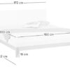 Posteľ LINDHOLM/ lež.plocha:160x200cm/ cena s roštom – Obrázok 8